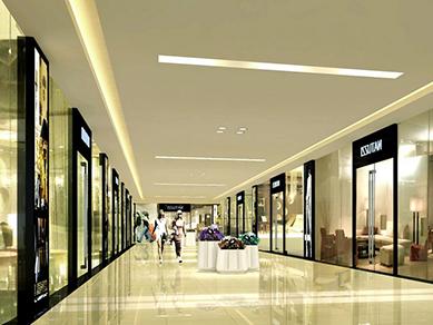 大型商場隔墻用什么材料？