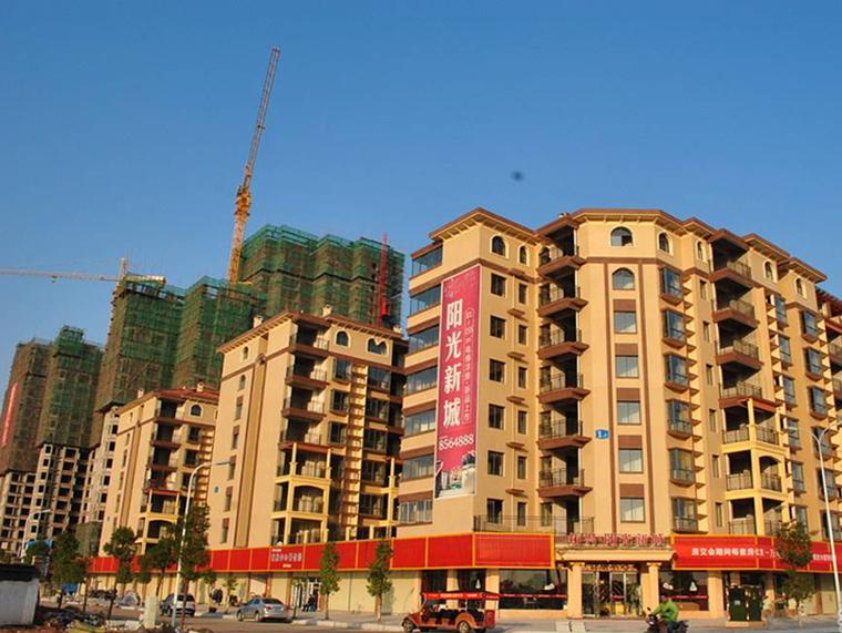 承德隆化陽光新城—卉原鋼絲網架珍珠巖隔墻板