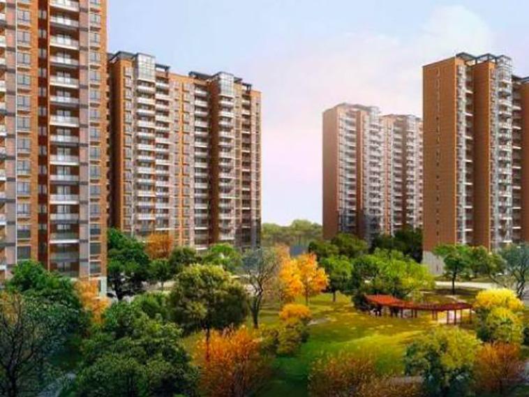 圍場縣金字住宅小區—卉原鋼絲網架珍珠巖隔墻板