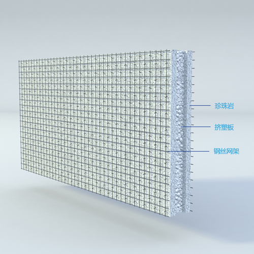 非承重填充珍珠巖復合保溫板