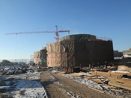 河北第三屆“旅發(fā)大會”場館是怎樣冬季施工的